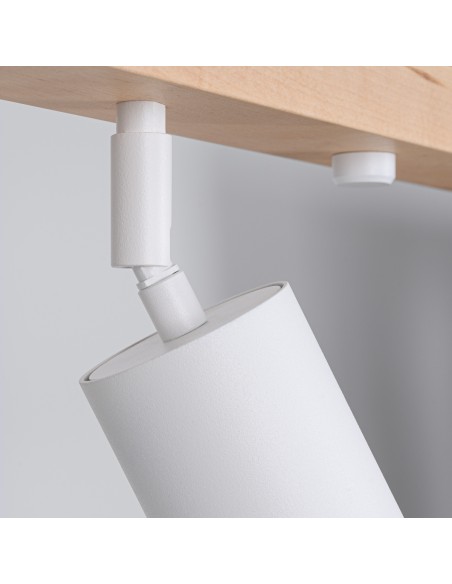 Deckenstrahler aus Holz für Innenräume