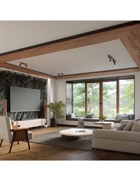 Indoor wooden wall spot light