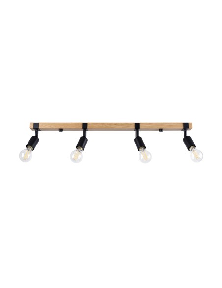 Houten plafondspot voor binnen