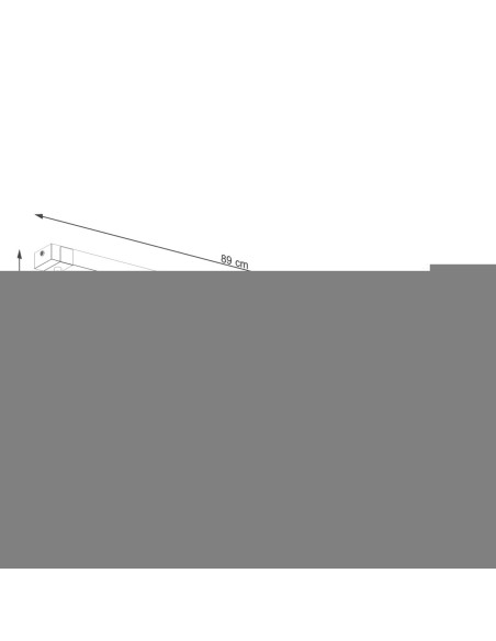 Plafoniera spot in legno per interni