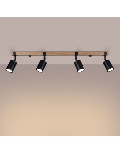 Indoor wooden ceiling spot light