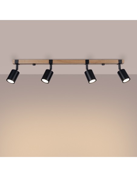 Indoor wooden ceiling spot light