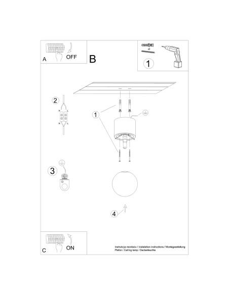 Plafoniera spot legno per interni