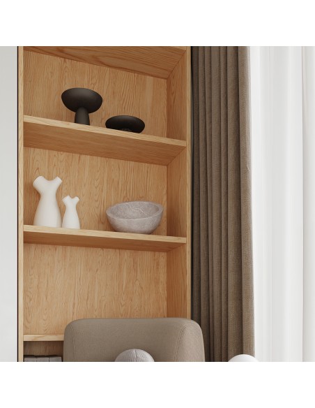 Indoor wood spot ceiling light