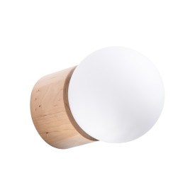 Indoor wood spot wall light