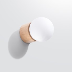 Wandstrahler aus Holz für den Innenbereich 2