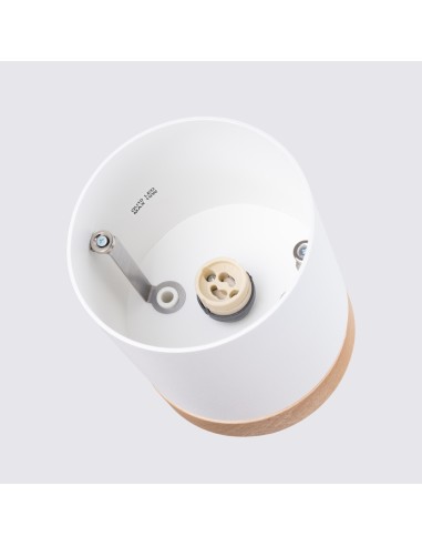 Indoor wood spot ceiling light