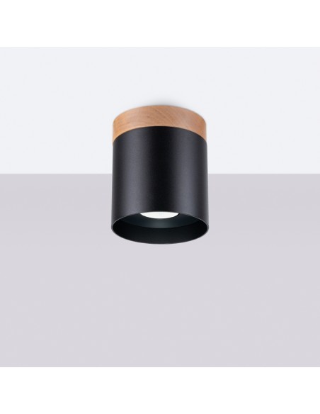 Houten plafondspot voor binnen