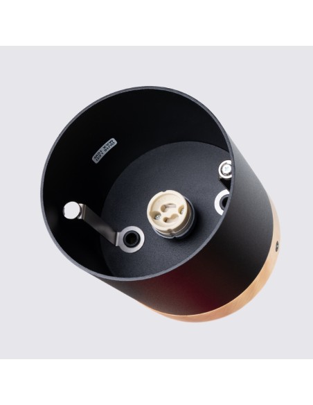 Indoor wood spot ceiling light