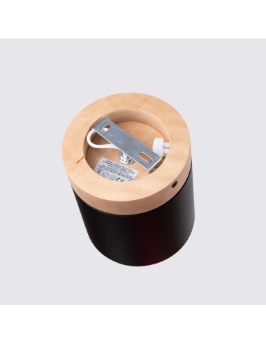 Plafoniera spot legno per interni