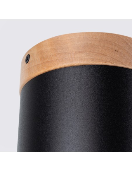 Indoor wood spot ceiling light