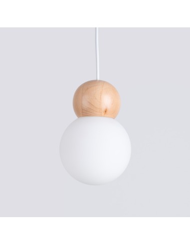 TAFELLAMP VAN NATUURLIJK HOUT VOOR BINNEN