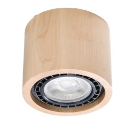 Plafond BASIC 1 van naturel hout