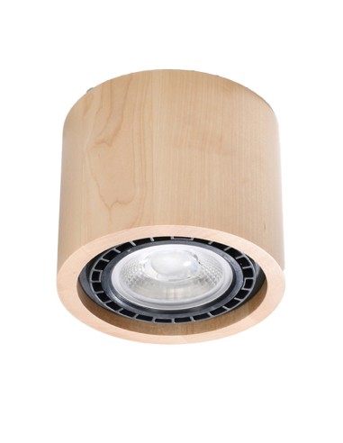 Plafond BASIC 1 van naturel hout