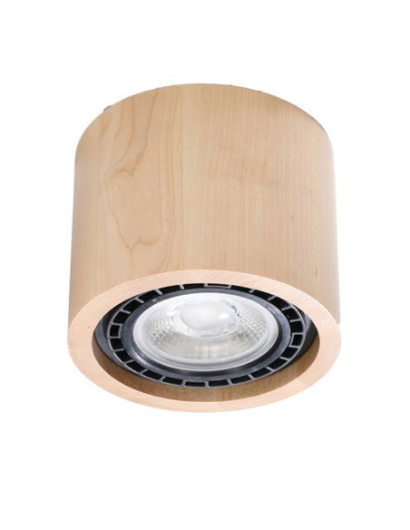 Plafond BASIC 1 van naturel hout