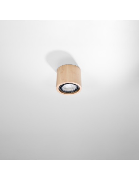Plafond BASIC 1 van naturel hout