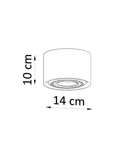 BASIC 1-plafondlamp van natuurlijk hout