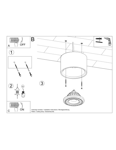 Decke BASIC 1 Naturholz