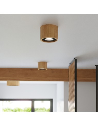 Deckenleuchte BASIC 1 aus Naturholz