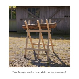 Sägebock für Holzscheite 2