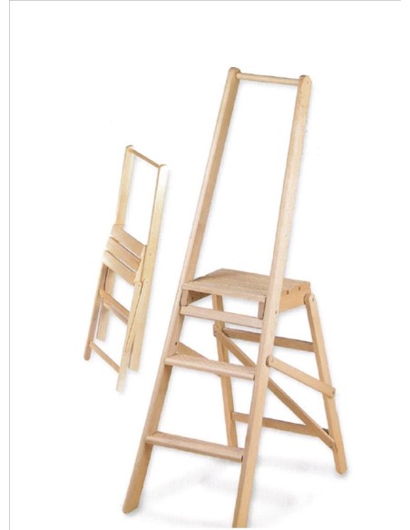 Sgabello a gradini + corrimano