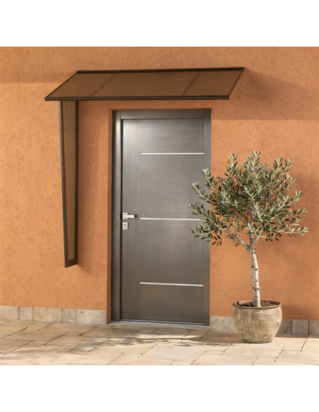 Marquise Droite FAVARDY Aluminium Polycarbonate