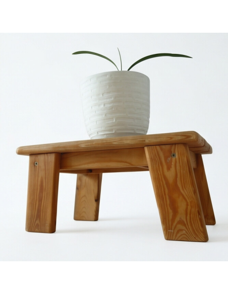Small pine bench