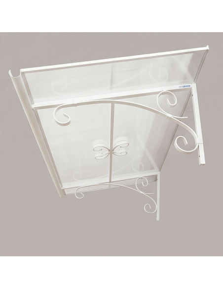 Marquise Rétro ECHARMEAUX Aluminium Polycarbonate