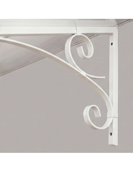 Marquise Rétro ECHARMEAUX Aluminium Polycarbonate