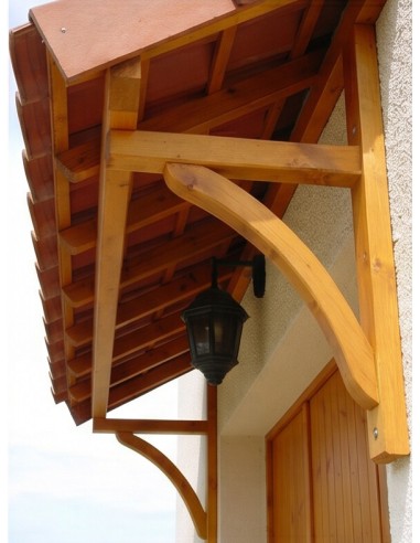 Wooden garage canopy - Fir kit UGLAS...