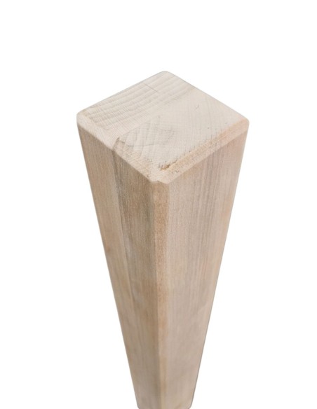 Straight beech post 107 cm