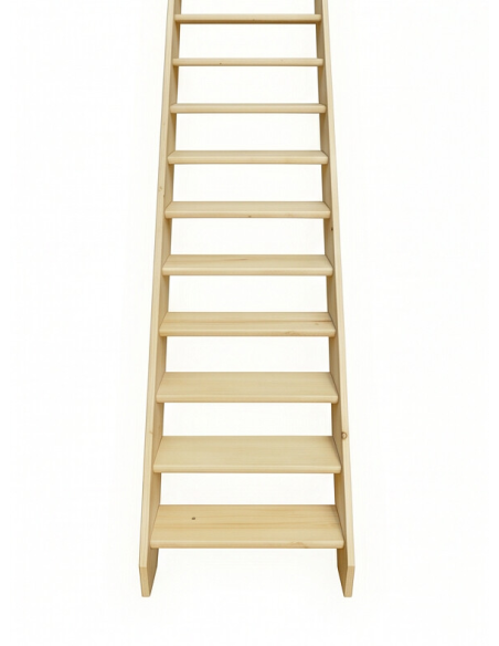 Escalera recta MORENO Abeto