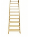 Straight staircase MORENO Fir