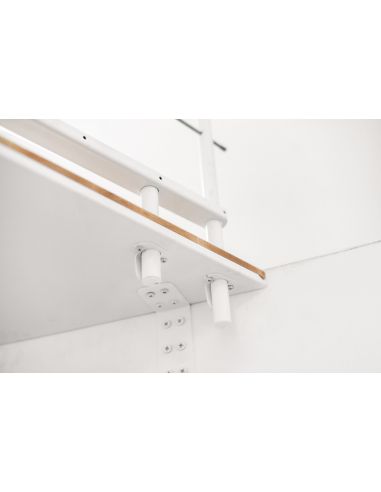 Helical Staircase Fusion Wood-Steel Ø120-160 cm