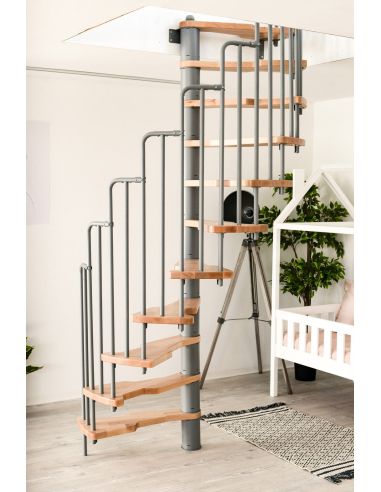 Compact Metallica Beech Staircase