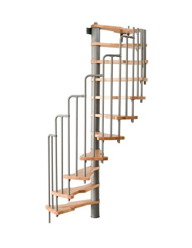 Compact Metallica Beech Staircase