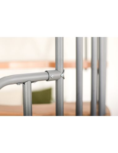 Escalera Compacta Metallica Haya