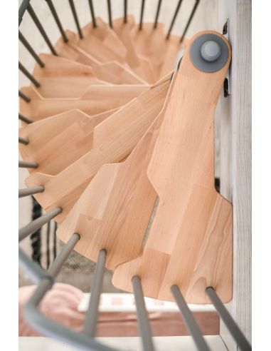 Compact Metallica Beech Staircase