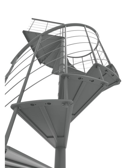 MILANO Metal Spiral Staircase