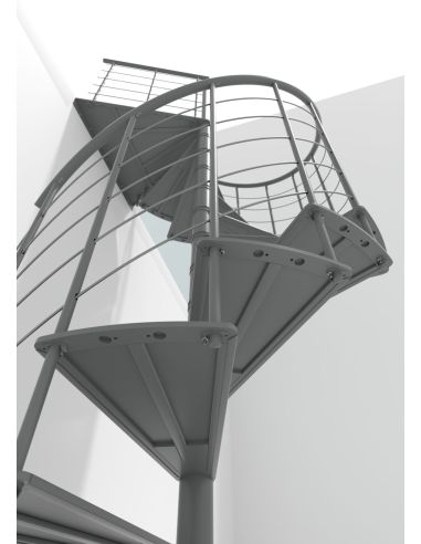 Escalier Colimaçon MILANO Métal