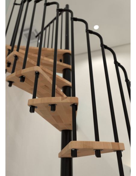 PARIS Beech Spiral Staircase