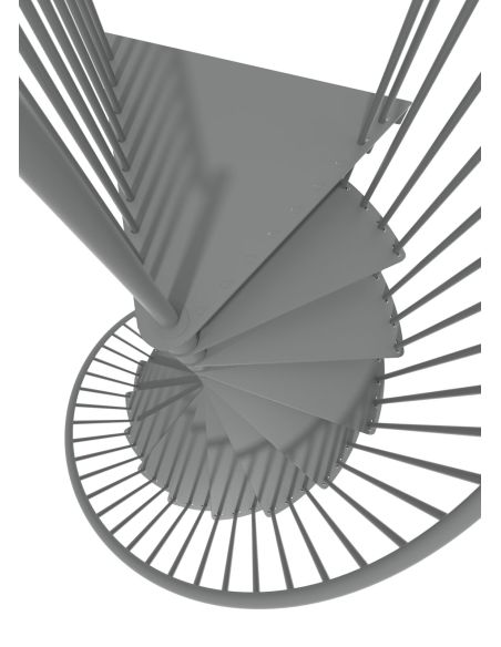 PORTOFINO Metal Spiral Staircase