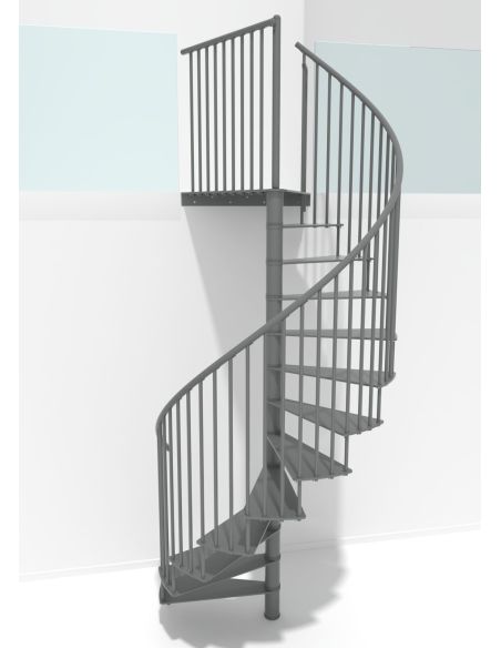 PORTOFINO Metal Spiral Staircase