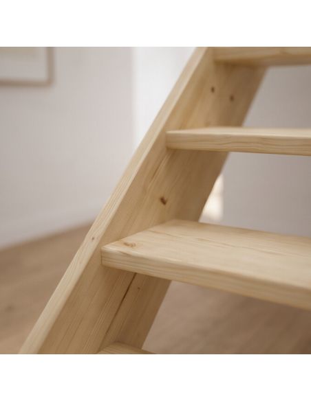 MORENO Fir Straight Staircase