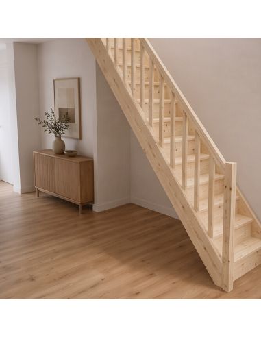SUCHET Fir straight staircase