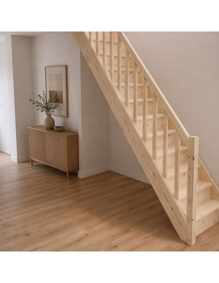 SUCHET Fir straight staircase