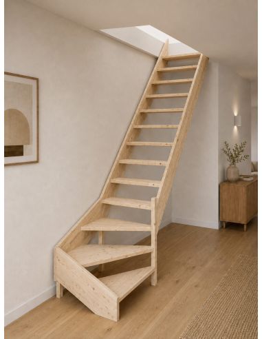 Escalier de meunier AZET Sapin