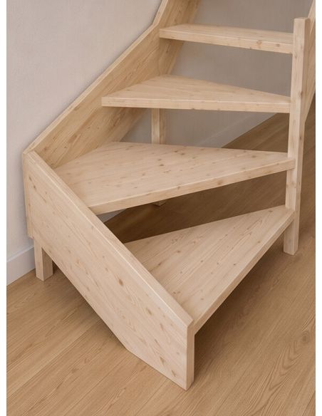 AZET Fir loft staircase