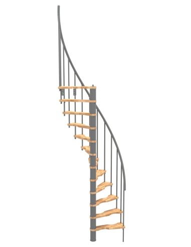 Escalier Colimaçon FURGGA Métal et Hêtre