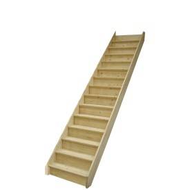 Escalier droit MORENO Sapin